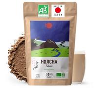ORIGEENS Thé Hojicha Bio Japonais en poudre - Thé Hojicha poudre Bio FUKURO - Sachet 80gr