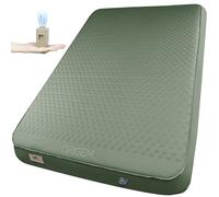 Origem Matelas Autogonflant 2 Personnes avec Pompe Électrique, 140cm de Large et 10cm d'épaisseur, Matelas Gonflable 2 Personnes en Mousse Confortable pour Le Camping, la Randonnée et la Maison