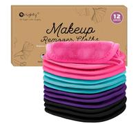 Orighty Lot de 12 lingettes démaquillantes réutilisables pour enlever instantanément la saleté avec juste de l'eau 12,7 x 12,7 cm