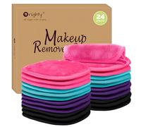 Orighty Lot de 24 lingettes démaquillantes réutilisables pour enlever instantanément la saleté avec juste de l'eau 12,7 x 12,7 cm