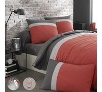 ORIGIN Housse de Couette Bicolore en Coton, Méli-Mélo, Made in France