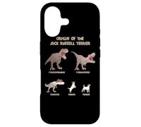 Origin of The Jack Russell Terrier Evolution History Meme Coque pour iPhone 17