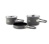 Origin Outdoors - Biwak Topfset Family - Popote - 4-5 Personen - metallic / grey / black