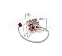 Origin Outdoors - Gaskocher Triple Power - Réchaud à gaz - metallic / red