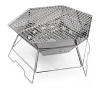 Origin Outdoors - Grill- Und Feuerschale Hexagon - Barbecue - stainless steel