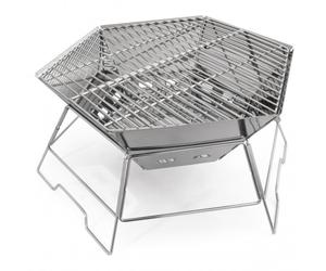 Origin Outdoors - Grill- Und Feuerschale Hexagon - Barbecue - stainless steel