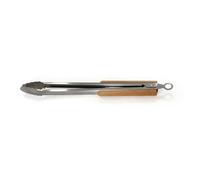 Origin Outdoors - Grill- und Kohlenzange - 41 cm - stainless steel / wood