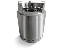 Origin Outdoors - Holzofen Funnel - Réchaud à combustible sec - stainless steel