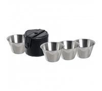 Origin Outdoors - Lot gobelets 4-en-1 - je 30 ml - metallic / black