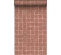 Origin papier peint carreaux de ciment marron 50 x 900 cm Wallcoverings