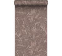 Origin papier peint feuilles de bananier taupe 50 x 900 cm Wallcoverings