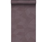 Origin papier peint graphique 3D mauve violet 50 x 900 cm Wallcoverings