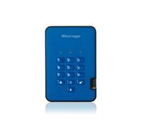 ORIGIN STORAGE iStorage diskAshur2 256-bit 2TB SB 3.1 secure encrypted hard drive - Blue IS-DA2-256-2000-BE