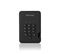 ORIGIN STORAGE iStorage diskAshur2 256-bit 4TB USB 3.2 secure encrypted solid-state drive - Black IS-DA2-256-SSD-4000-B