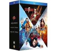 Origin Stories-Man of Steel + Wonder Woman + Aquaman + Shazam / Shazam! / Aquaman / Wonder Woman / Man of Steel 4-Disc Boxset ( Shazam! / Aquaman / Wonder Woman / Man of Steel ) (Blu-Ray)