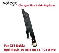 Origina Pour ZTE Nubia Red Magic 8 8S 9 9S 10 10S 11 Pro Plus 5 6 6R 7 Port de Charge USB Connecteur Dock Chargeur Câble Flexible 5S