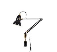 Original 1227 Lampe en Laiton avec Support Mural Noir Jai