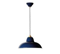 Anglepoise Original 1227 Brass Midi Wide Pendant Pendelleuchte, Ink Blue