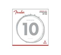 Fender Cordes de guitare Original 150 150R .010-.046 en nickel pur à boule Pack de 3