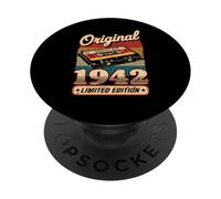 Original 1942 Vintage Anniversaire 83 Ans pour Hommes Femmes PopSockets PopGrip Adhésif