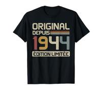 Original 1944 Cadeau Anniversaire 81 Ans tshirt anniv 81 ans T-Shirt
