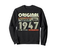 Original 1947 Rétro Cadeau 80 Ans Anniversaire Hommes Femmes Sweatshirt