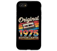 Original 1975 Édition Limitée Cassette Audio 1975 Vintage Coque pour iPhone SE (2020) / 7 / 8