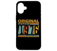 Original 1976 Retro Vintage 50 Ans Anniversaire Cinquante Coque pour iPhone 16 Plus