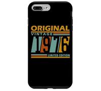 Original 1976 Retro Vintage 50 Ans Anniversaire Cinquante Coque pour iPhone 7 Plus/8 Plus