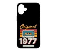 Original 1977 Cassette Vintage édition Anniversaire Coque pour iPhone 16 Plus
