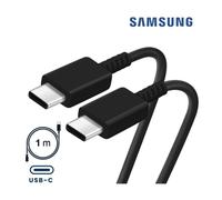 Original 1M Cable Chargeur 3A Charge Rapide Fast Fil Cordon de Rechargement et Transfert USB-C vers Type-C Origine Pour Samsung Galaxy A50 / A51 / A52 / A52s / A53 / A54 / A70 / A70s / A71 / A72 5g