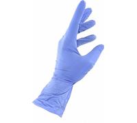 Original 200 pièces Gants en nitrile non poudrés Gants d'examen bleus
