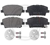ABS All Brake Systems – Plaquettes de frein 37529 A.B.S. pour Honda Civic VIII Hatchback
