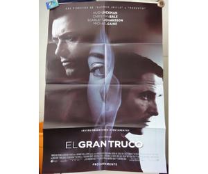 Original Advance Spanish Movie Poster The Prestige El Gran Truco Christian Bale Hugh Jackman Chris Nolan