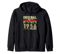 Original Août 1956 Vintage Cadeau d'anniversaire 70 Ans Sweat à Capuche