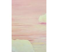 Original Art Cover Sketchbook Aesthetic Drawing Journal for Creative Women 6x8 in Cream Pages