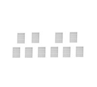 Original Bac à poussière, filtre HEPA, cadre, joints en caoutchouc, compatible avec Ursus Trotter UT-MARINETTI-Negro Pièces détachées pour aspirateurs(10pcs HEPA)