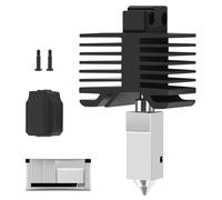 Original Bamboo Lab X1/P1 Hotend 0,4mm Haute Température et Vitesse Rapide Buse en Acier Trempé+bloc Chauffant Structure Intégrée Compatible with Bambu Lab X1/X1C/X1 Carbon/P1P/P1S/P1S Combo