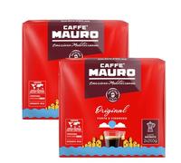 Original Blend Ground Coffee Mauro Italian - Ideal for Filter Coffee Makers - 2 x 500 Gr