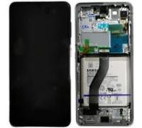 Original Bloc Complet Assemblé Phantom Silver pour Galaxy S21 Ultra 5G G998 GH82-24591B