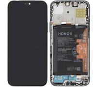 Original Bloc Écran Complet avec Châssis et Batterie Noir Minuit pour Honor 200 Lite 0235ALPR Noir G