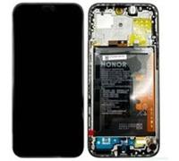 Original Bloc Écran Complet avec Châssis et Batterie Noir Minuit pour Honor X8C 0235AMXP noir