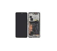 Original Bloc Écran Complet avec Châssis et Batterie Noir pour Honor 200 Pro 0235ALRD Noir