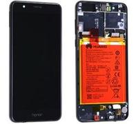 Original Bloc Écran Complet avec Châssis et Batterie Noir Pour Honor 8 02350VAS Noir G