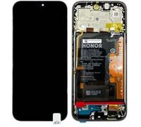 Original Bloc Écran Complet avec Châssis et Batterie pour Honor 400 Lite 0235ANTA Velvet Grey gris