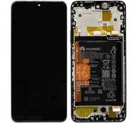Original Bloc Écran Complet avec Châssis et Batterie Vert Emeraude pour Huawei Nova Y90 02355ARG Vert G