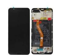 Original Bloc Ecran Complet Lcd plus Batterie Assemblé sur chassit Noir pour Honor View 10 02351SXC NOIR