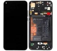 Original Bloc Ecran Complet Lcd plus Batterie Assemblé sur chassit Noir pour Honor View 20 02352JKP NOIR G