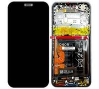 Original Bloc Écran LCD Complet avec Châssis et Batterie Noir pour Honor Magic 7 Pro 0235AMRM Noir