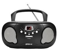 Original Boombox Portable CD/Radio Player, Noir - GROOV-E